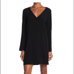 NWT Madewell long sleeve button front dress size L